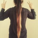 ombre long hair 