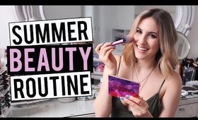 SUMMER BEAUTY ROUTINE 2016 | My Everyday Makeup, Hair and Skincare | JamiePaigeBeauty