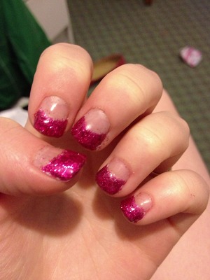 Just one of many of my sets of gel nails! Remember i'm NOT a professional