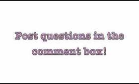 Let's have a Q&A!