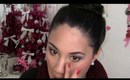 Thanksgiving Tutorial: Purple & Gold Makeup Forever Dupes