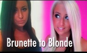 ♡ How To: Brunette to Blonde!!