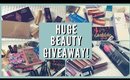 Big Makeup Giveaway 2018 | 2 Year YouTube Anniversary THANK YOU!!