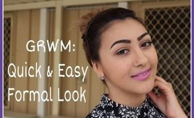 GRWM | Quick and Easy Formal Look