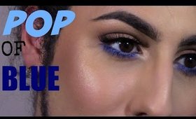 POP Of Blue Makeup Tutorial!