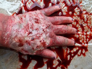 Zombie hand