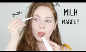 Milk Makeup Kush Triple Brow Pen, Lip Scrub, Lip Glaze REVIEW 2020 | Lillee Jean