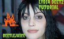 Lydia Deetz from Beetlejuice Halloween Makeup Tutorial