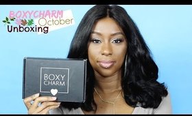 OCTOBER BOXYCHARM UNBOXING 2016