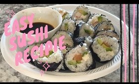 SIMPLE SUSHI RECIPIE | VERA LUNA |