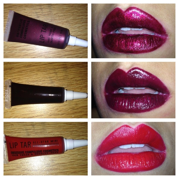 OCC Dark Red Lip Tar Swatches | Julia Photo | Beautylish