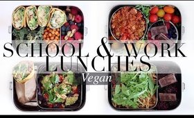Vegan School & Work Lunches #3/Weekly Plan | JessBeautician