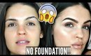 NO FOUNDATION Glowy Skin Makeup Tutorial | Julia Salvia