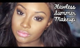 Makeup Tutorial | Perfect Summer Skin ! (Full Makeover)