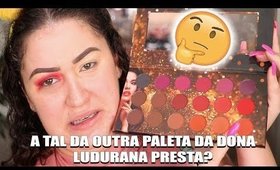 FIZ UMA MAKE BAPHO COM A PALETA DA LUDURANA QUE NUNCA USEI E OLHA O RESULTADO!