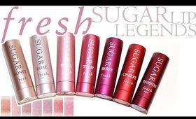 Review & Swatches: FRESH Sugar Lip Legends