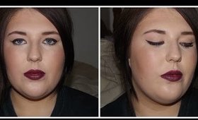 Purple Wing and Purple Lips | Just Me Beth