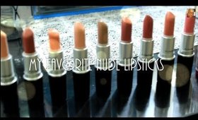 My Favorite Nude Lipsticks