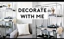DECORATE WITH ME! HOW TO STYLE BOOKSHELVES (MINIMAL & TRENDY) 2018