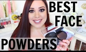 TOP 5 FACE POWDERS FOR OILY SKIN! Drugstore and High End