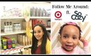 Follow Me Around: Target & Styling Laila's Hair ft. SoCozy! | Kym Yvonne