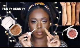TESTING FENTY BEAUTY CONCEALER & INSTANT RETOUCH SETTING POWDER