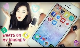 What's on my iPhone 5 !?