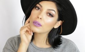 FLAWLESS SKIN + BOLD LIPS MAKEUP TUTORIAL | SCCASTANEDA