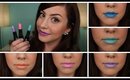 NYX Macaron Lipsticks Review & Lip Swatches!