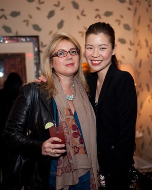 Me with PR goddess Marie-Laure Fournier