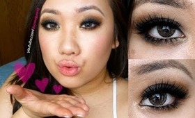 Sultry Smokey Eyes for Prom (Monolids Approved! ^_^ )