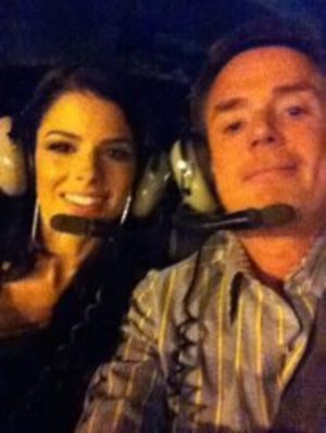 Helicopter ride over the Las Vegas Strip with my boyfriend