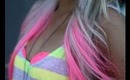 Momma4_Life talks about Pink party hair streaks and ideas of what she might do with them