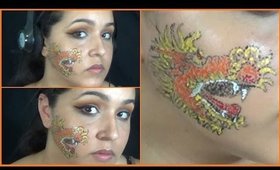 Chinese New Year Pointillism Dragon (NoBlandMakeup)