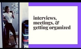 VLOG: getting organized & staying productive