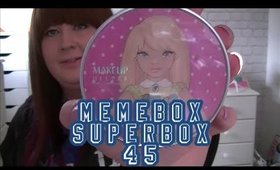 Memebox Superbox #45 Unboxing!