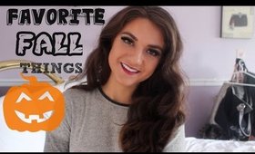Favorite Fall Things TAG