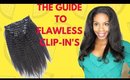 How to Install Undetectable Clip-In Hair Extensions
