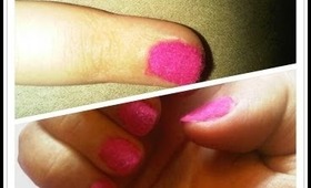 How To: Velvet Nails / Velvet Manicure Tutorial!!!