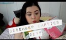 December EMPTIES | BEAUTY | SKINCARE