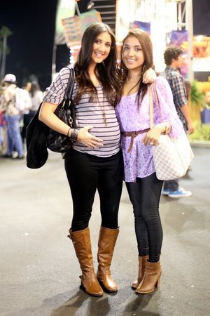 Dulce and I at the fair. More pics on www.dulcecandy.com