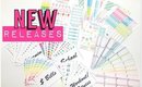 Planner Stickers NEW RELEASES! Easter Kits, Itty Bitty and MORE // KarolinasKrafts