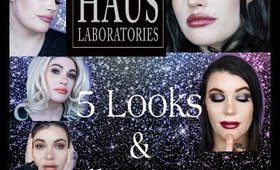Haus Laboratories 5 Looks and Review Cotton Tolly