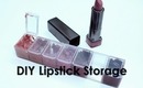 Save Space - Smash Lipsticks!