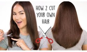 How To Cut Your Own Hair | Maryam Maquillage