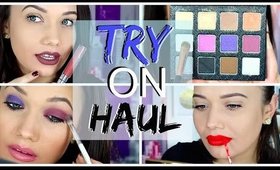 TRY ON MAKEUP HAUL | SHAE