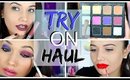TRY ON MAKEUP HAUL | SHAE