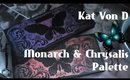 Kat Von D Monarch & Chrysalis Palettes (including swatches)