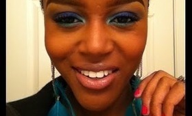 "Chaos" and Madness!!! using the Urban Decay Vice Palette!!!!
