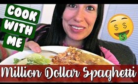 MILLION DOLLAR SPAGHETTI | COOK WITH ME | Vlogmas Day 14